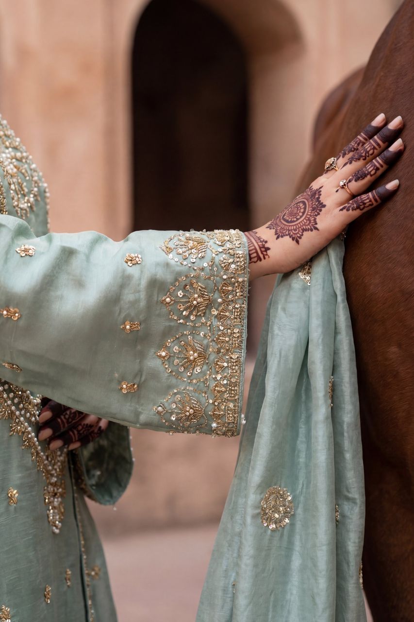 Fatima Bano By Aroob | Dressline | Lava Silk
