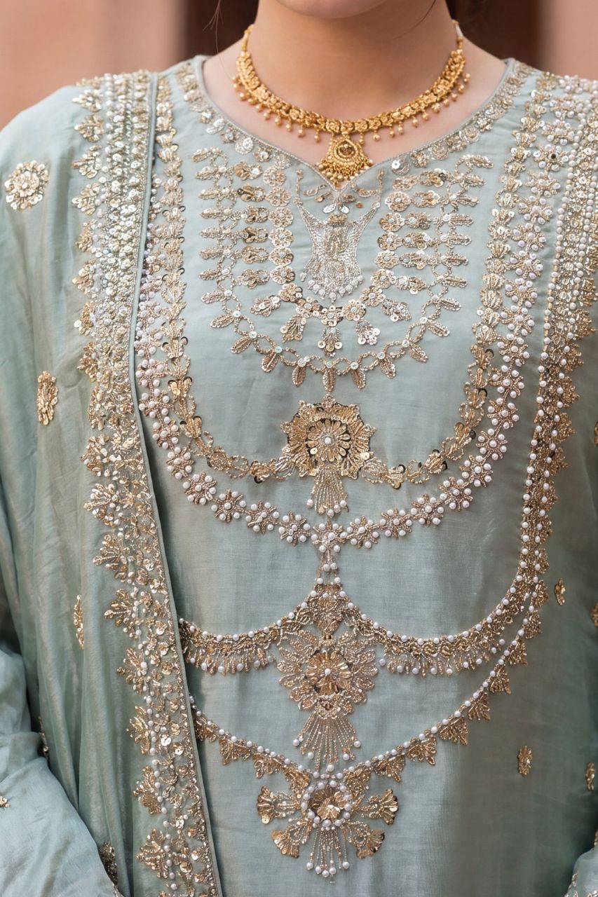 Fatima Bano By Aroob | Dressline | Lava Silk