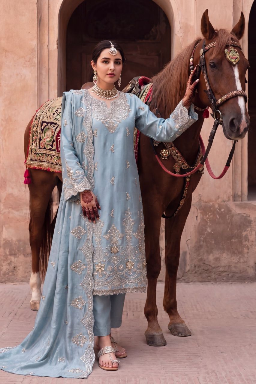 Fatima Bano By Aroob | Dressline | Lava Silk