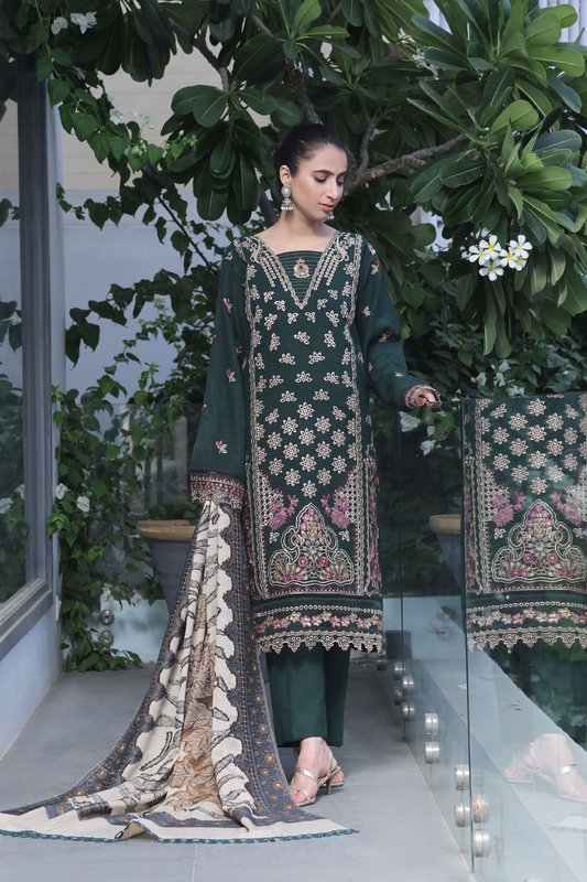 Blanca | Dressline | Emb Dhanak -3PC