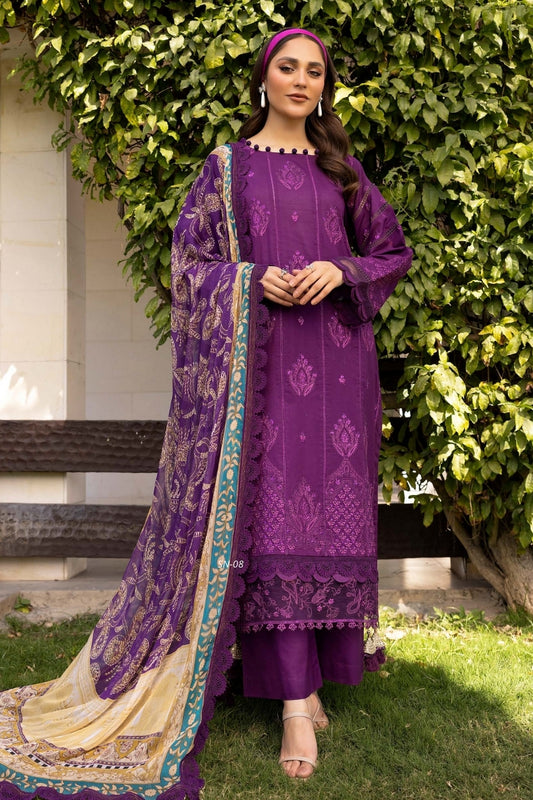 Nuri | Safa Noor Luxury Lawn | 3PC