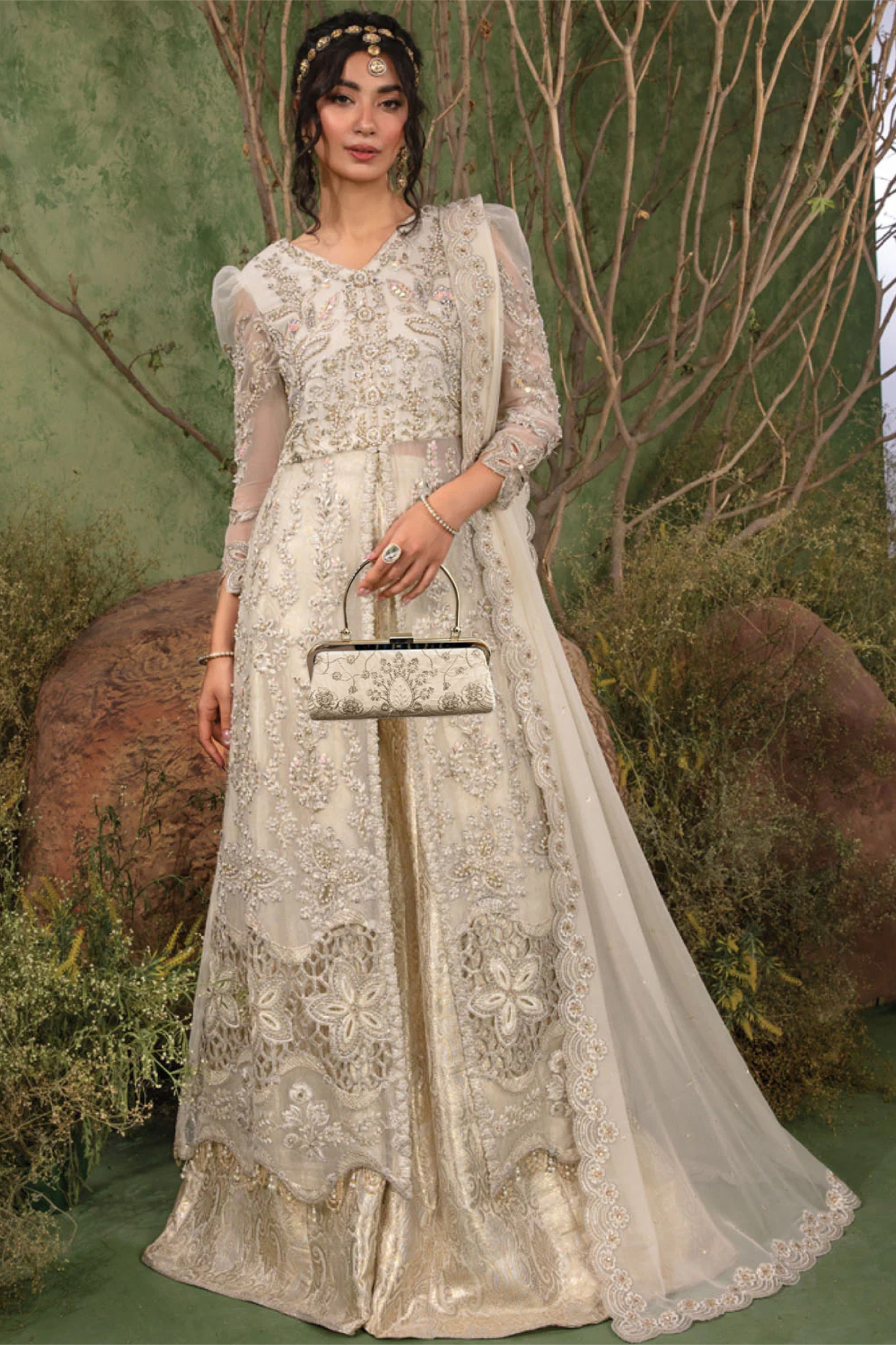 Sania | Dressline | Noor Jahan | Organza-3PC