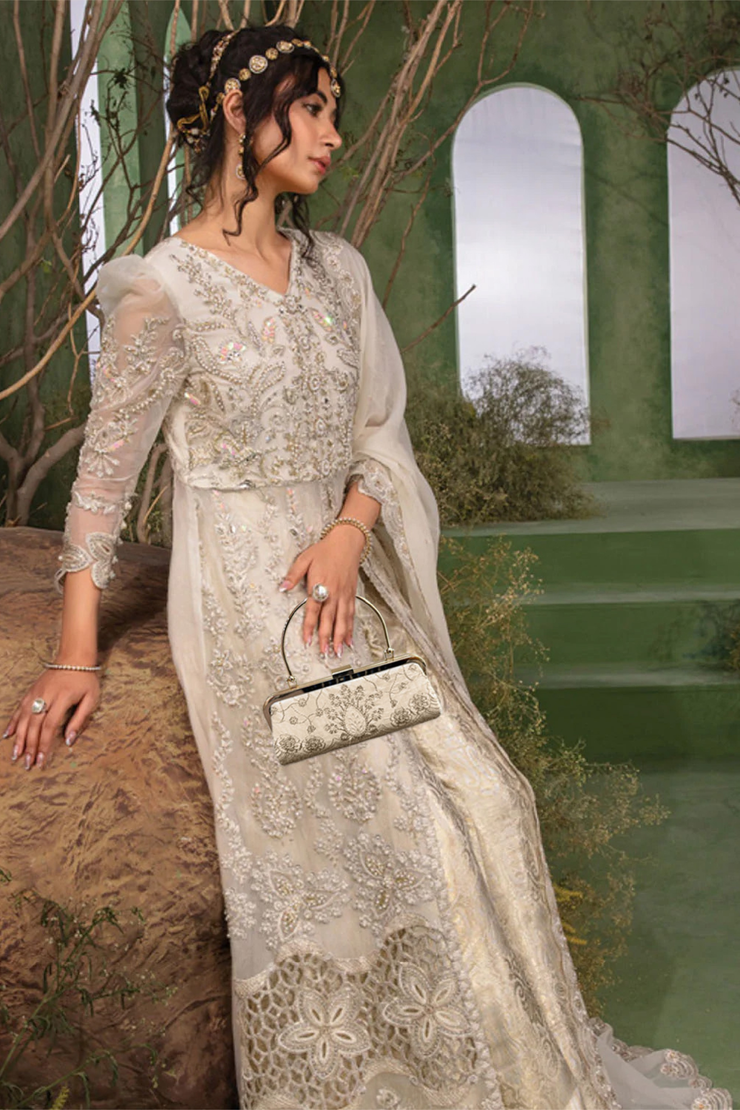Sania | Dressline | Noor Jahan | Organza-3PC