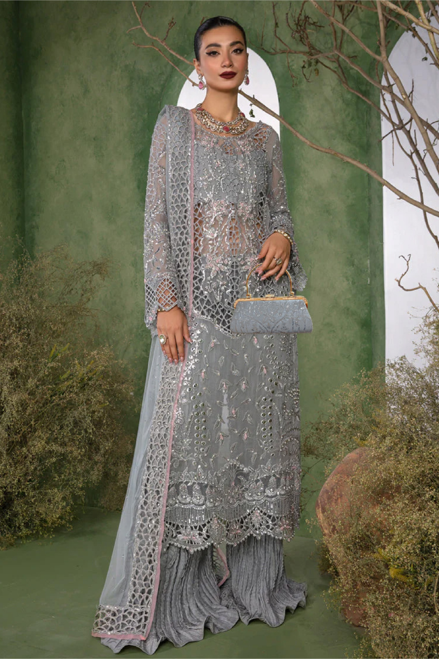 Sania | Dressline | Noor Jahan | Organza-3PC