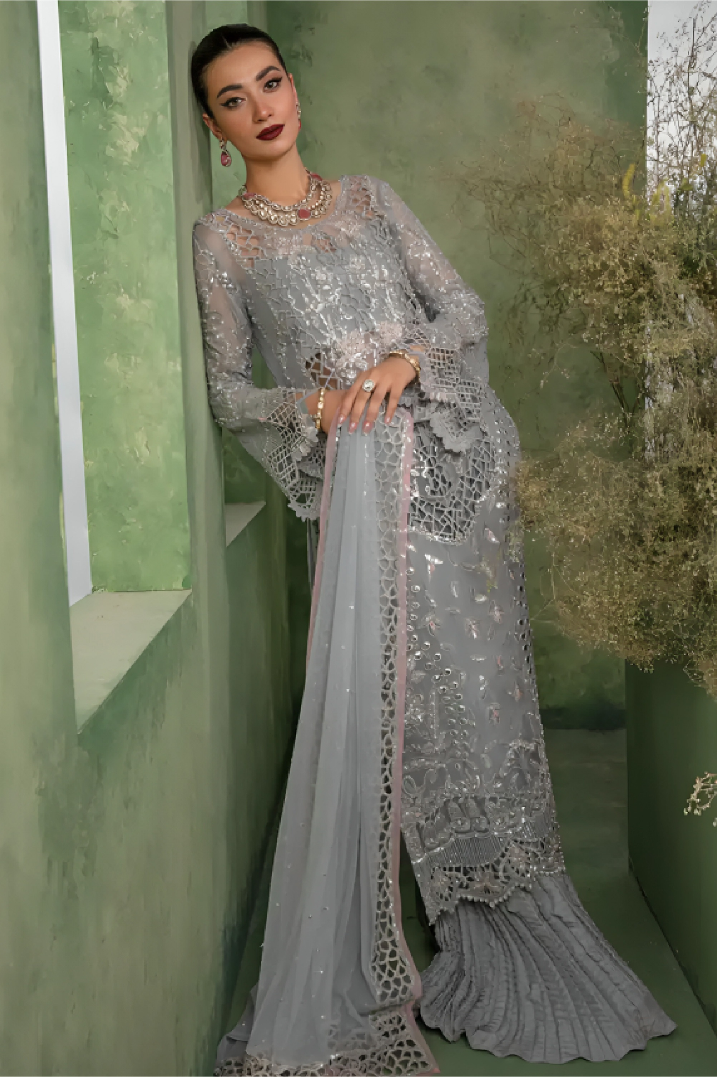 Sania | Dressline | Noor Jahan | Organza-3PC