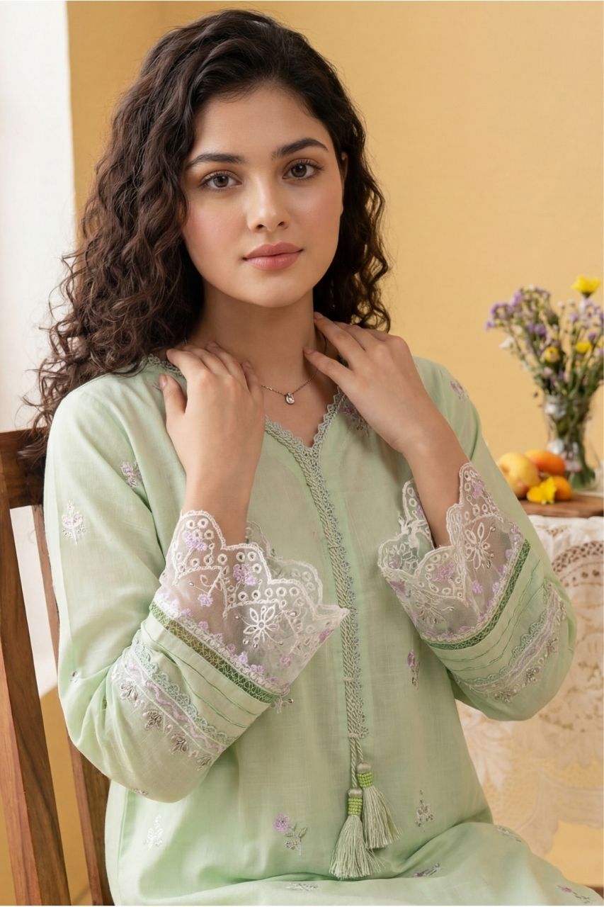 Zaib-o-Zeenat By Neeshey Luxury Laser-Kari Embroidered Lawn Volume-3PC