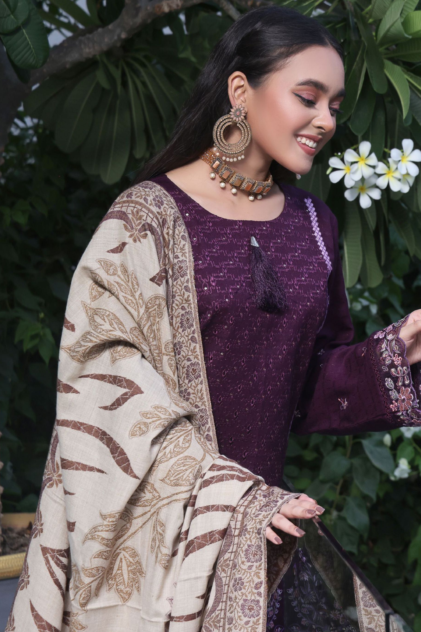 Blanca | Dressline | Emb Dhanak -3PC
