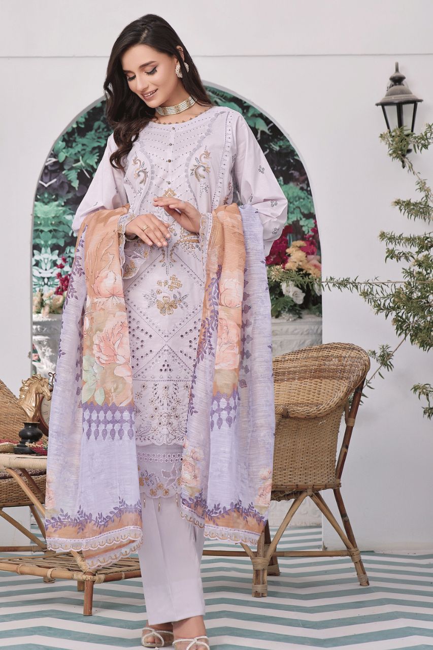 Cherie | Dressline Luxury Lawn | 3PC