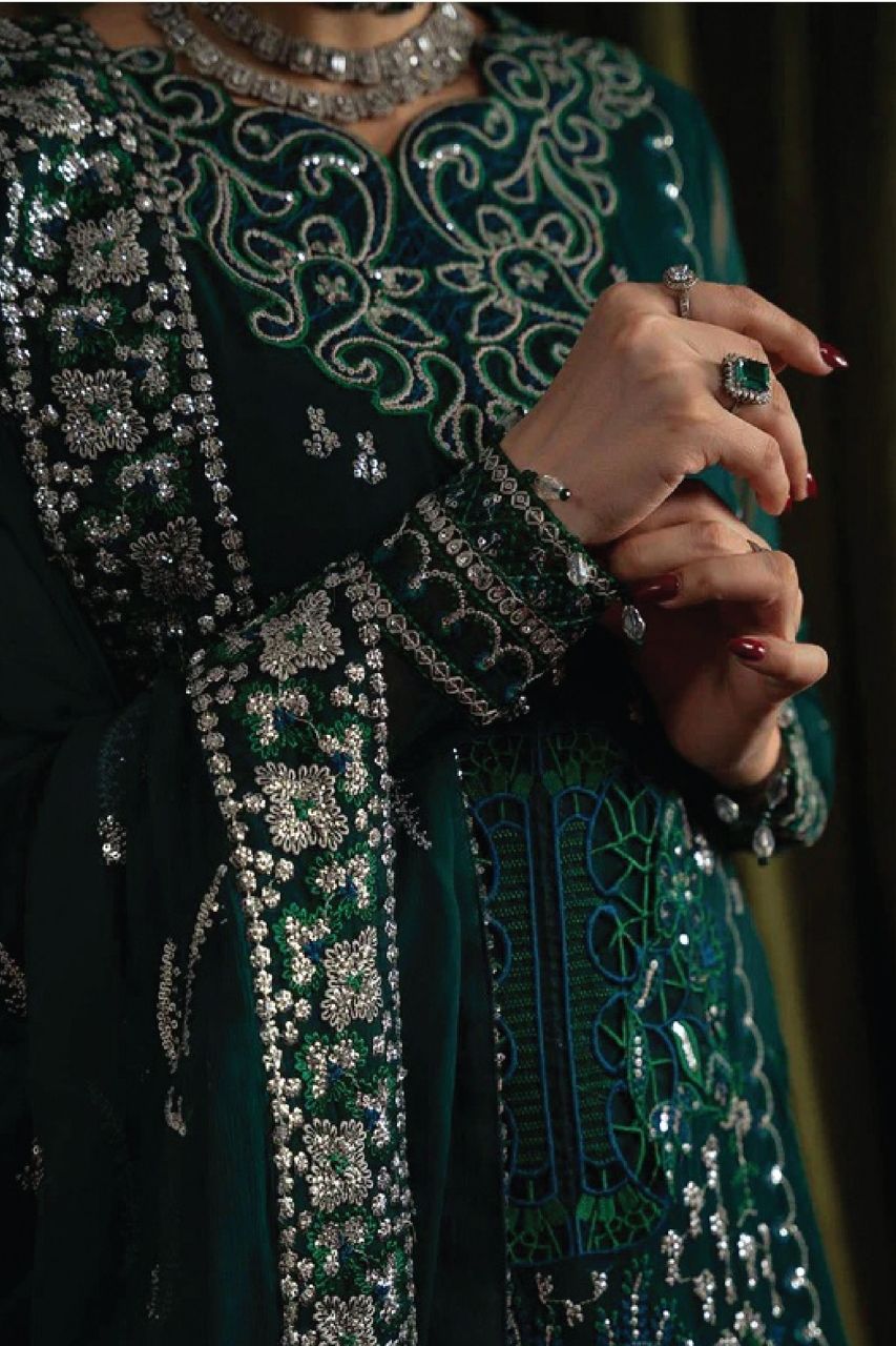 Zaib-o-Zeenat | Dreslsine | Shaista - Organza