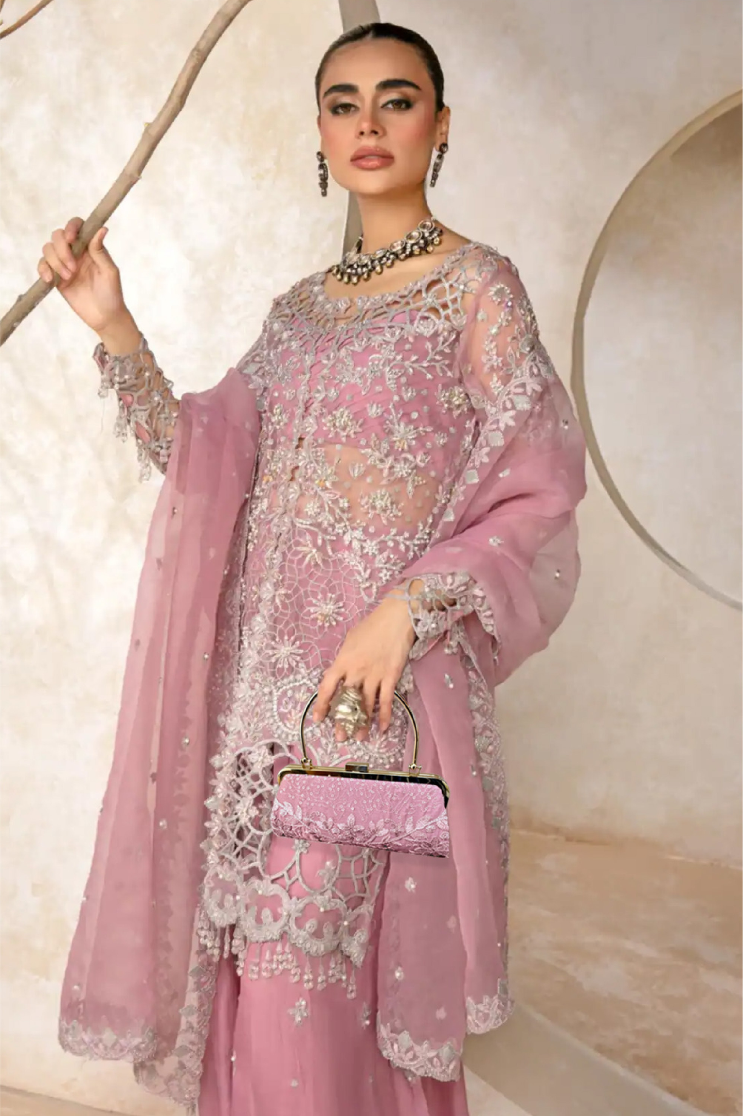 Sania | Dressline | Noor Jahan | Organza-3PC