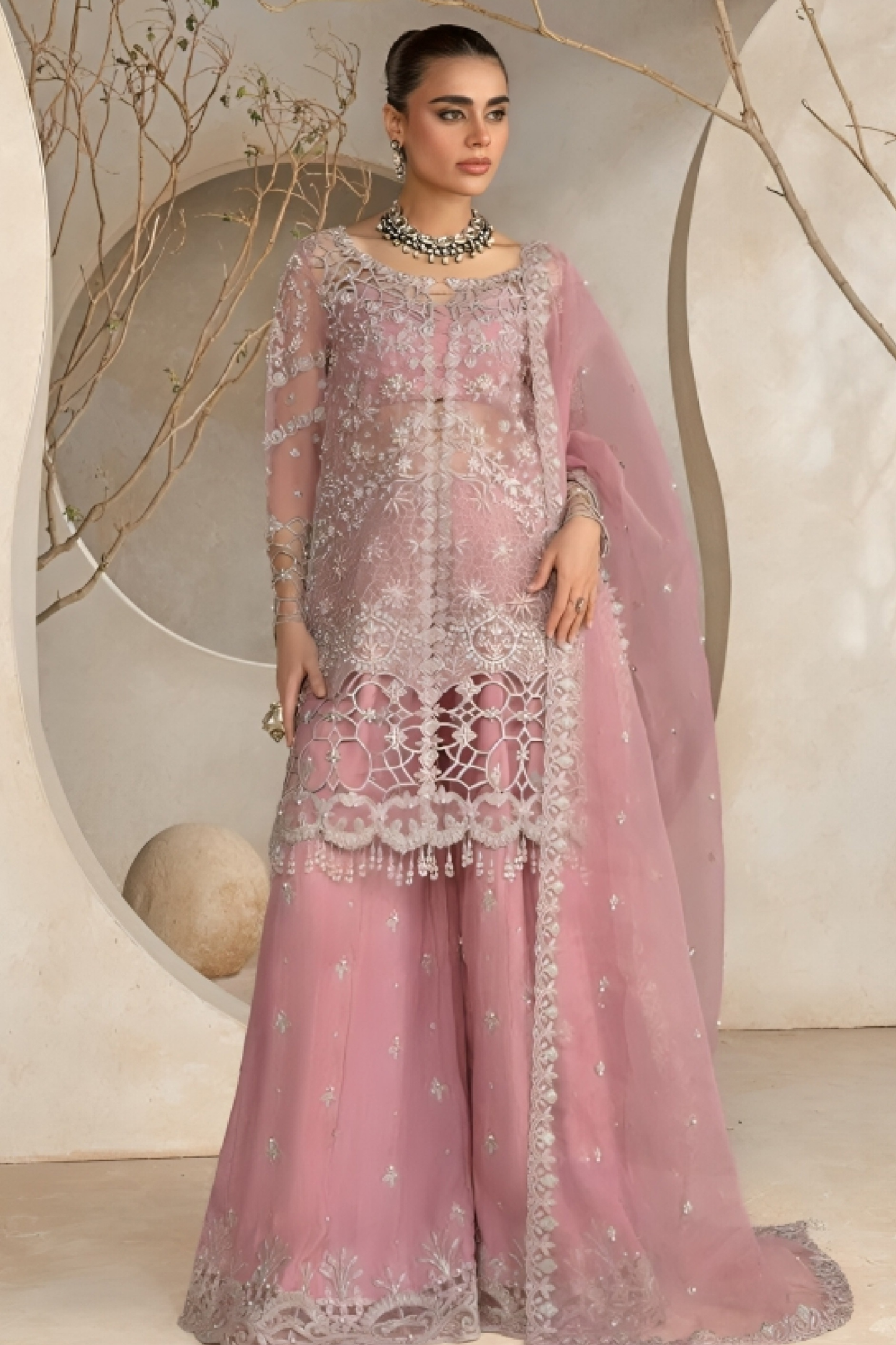 Sania | Dressline | Noor Jahan | Organza-3PC