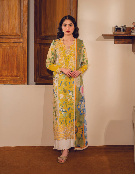 Meeraki | Premium Lawn | 3PC