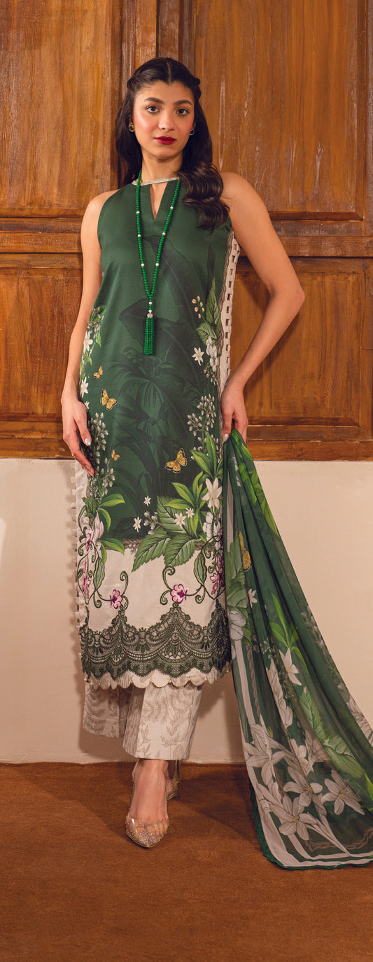 Meeraki | Premium Lawn | 3PC
