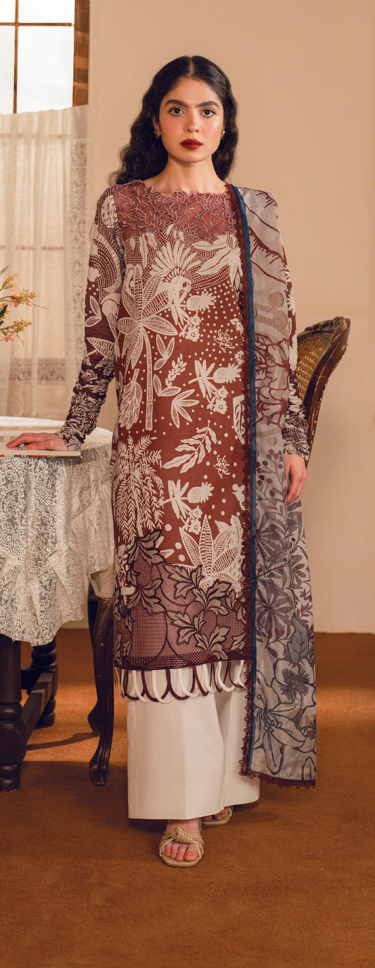 Meeraki | Premium Lawn | 3PC