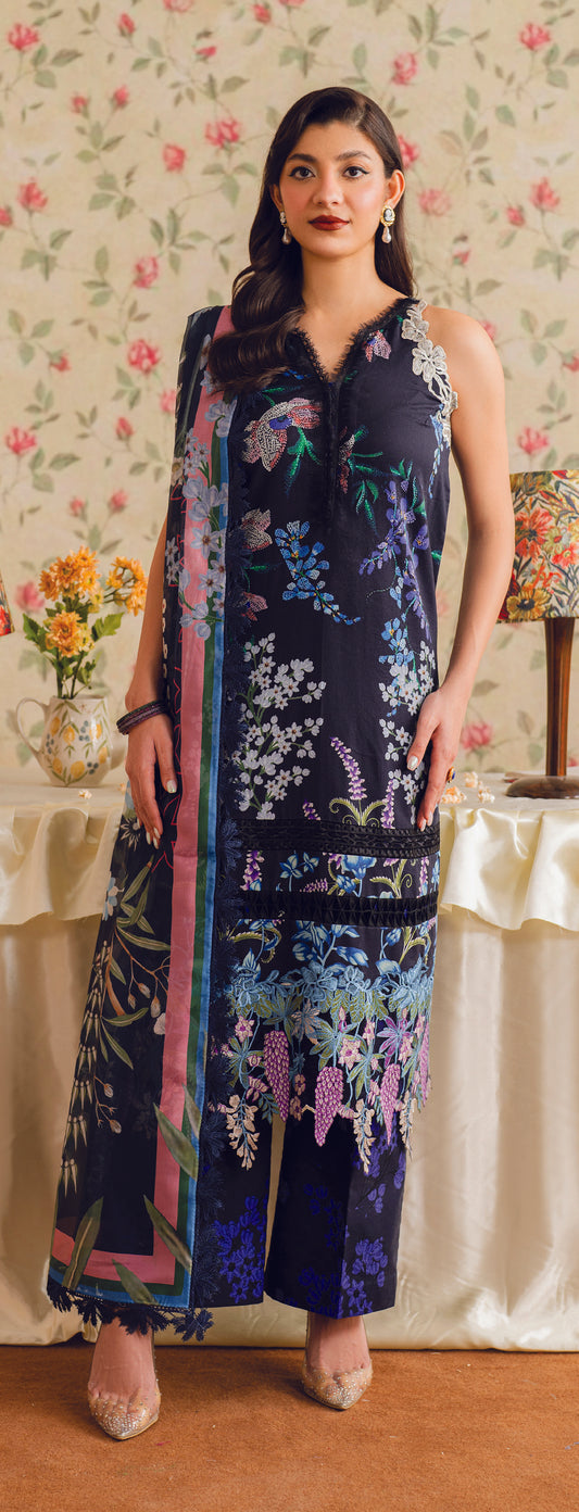 Meeraki | Premium Lawn | 3PC