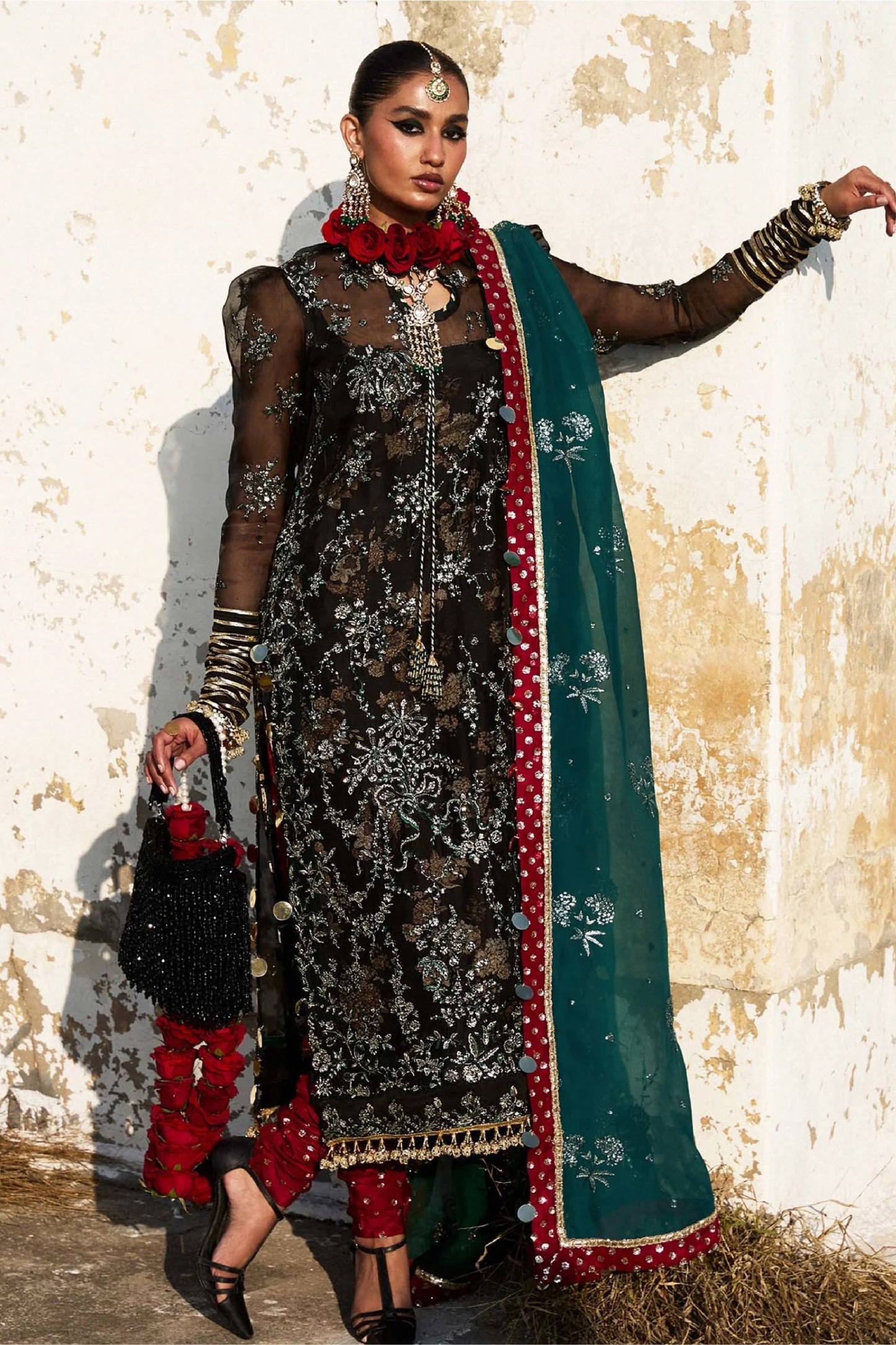 Sania | Dressline | Firdous | Organza-3PC