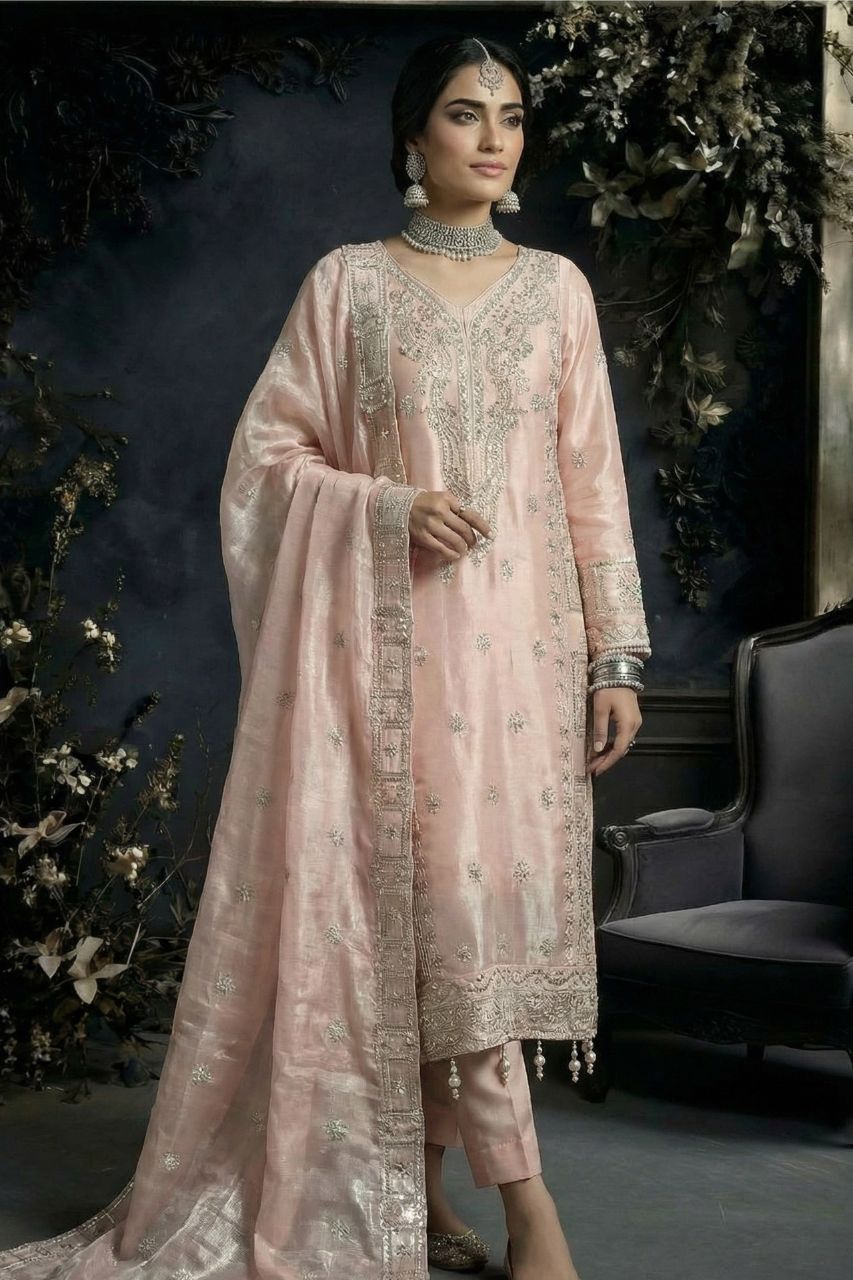 Fatima Bano | Dressline | Tehzeeb - Lava Silk