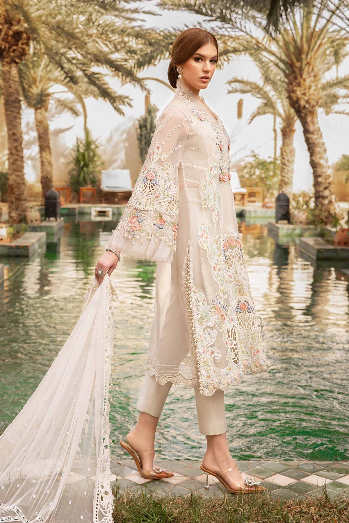 Maria B Luxury Lawn | 3PC
