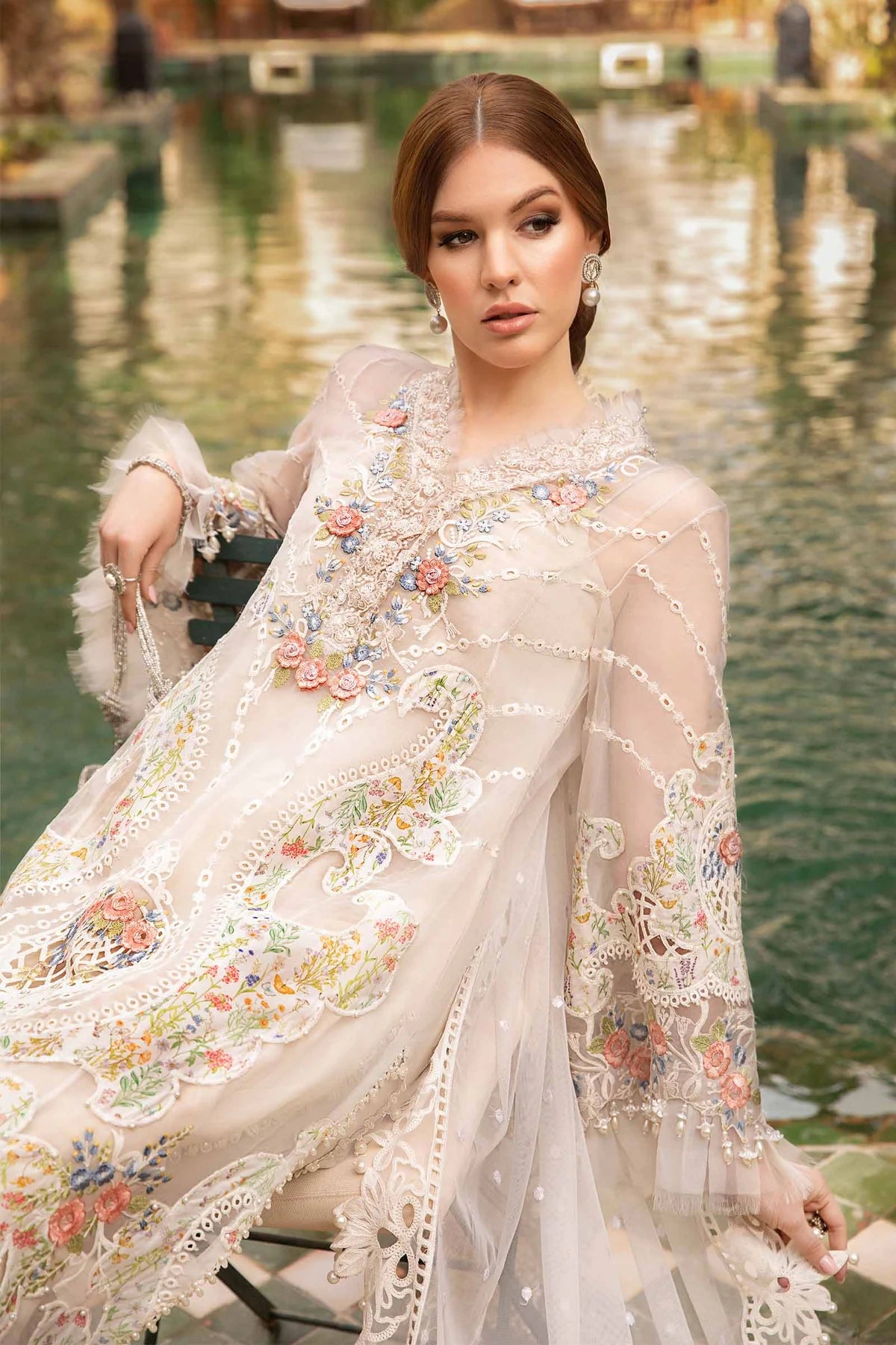 Maria B Luxury Lawn | 3PC