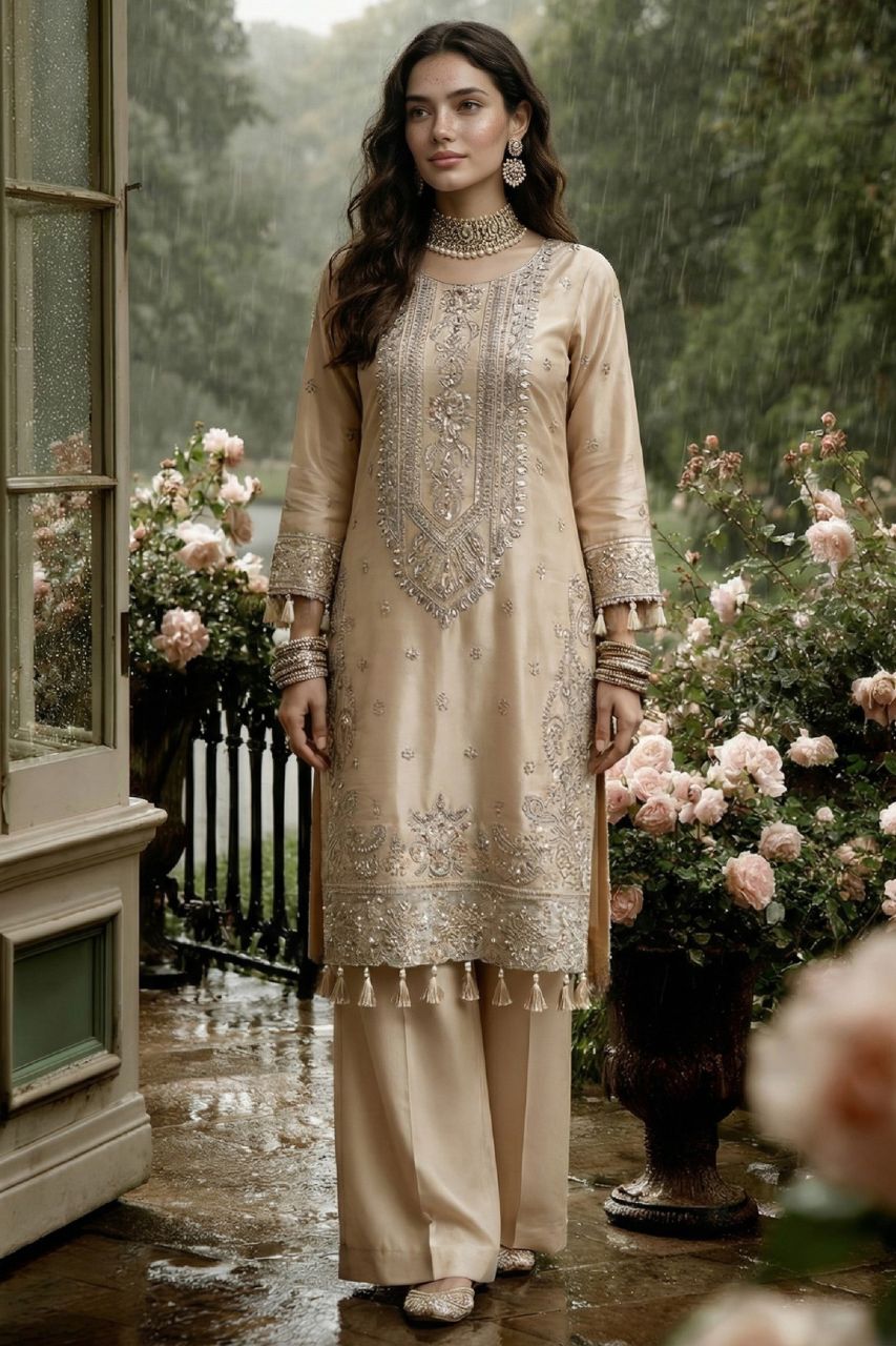 Zaib-o-Zeenat | Dressline | Ulfat - Shesha Silk