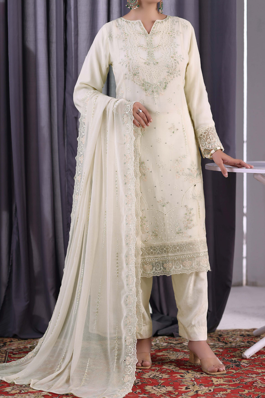 Noor Jahan | Embroidered | Chiffon