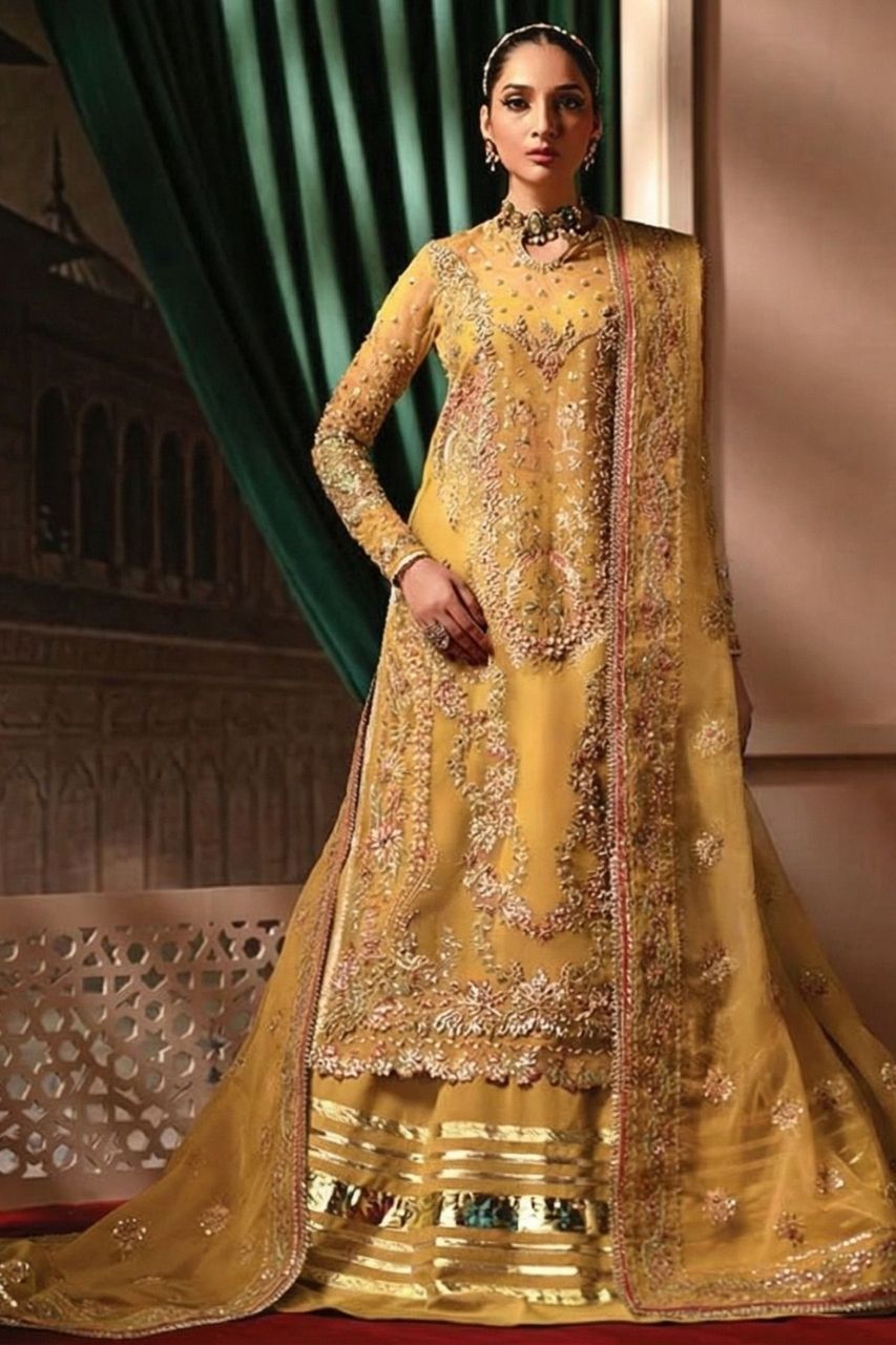Zaib-o-Zeenat | Dreslsine | Shaista - Organza