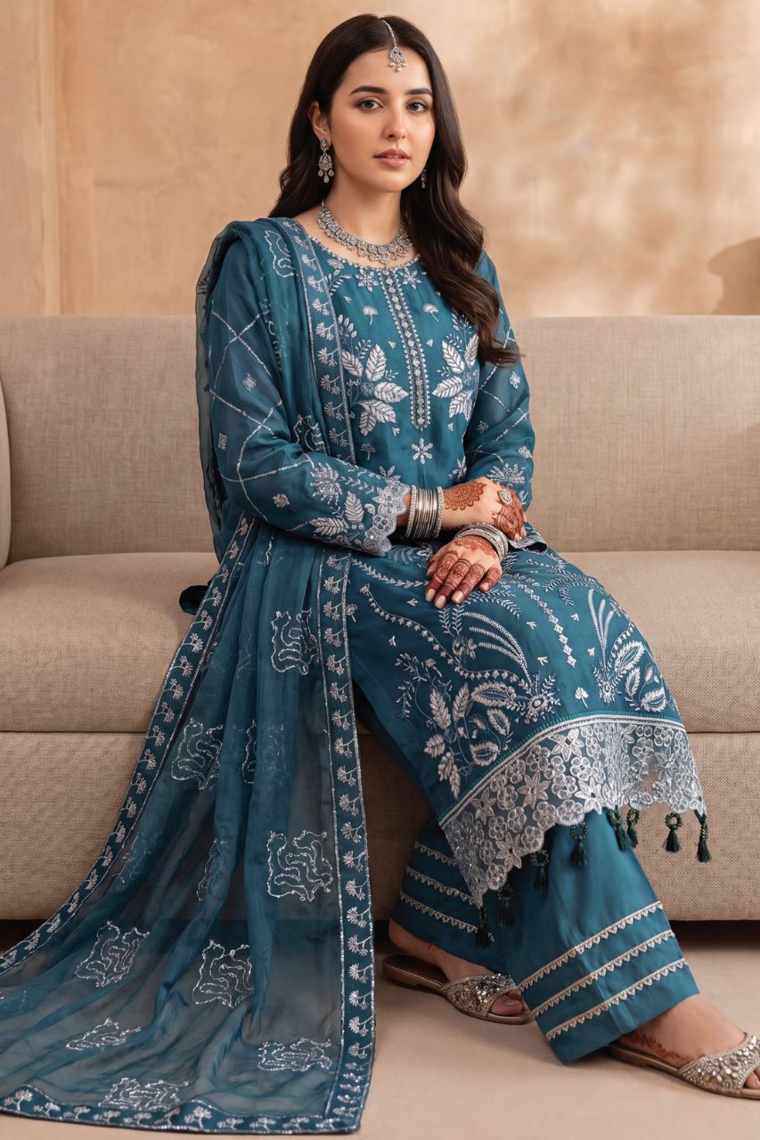 Zaib-o-Zeenat By Zouq | Organza