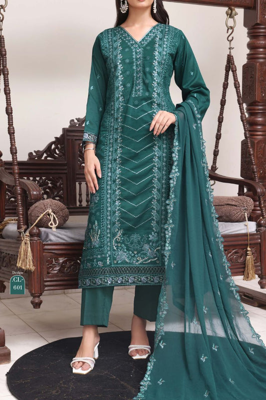 Meherma | Pak Fabrics | Chickenkari Lawn