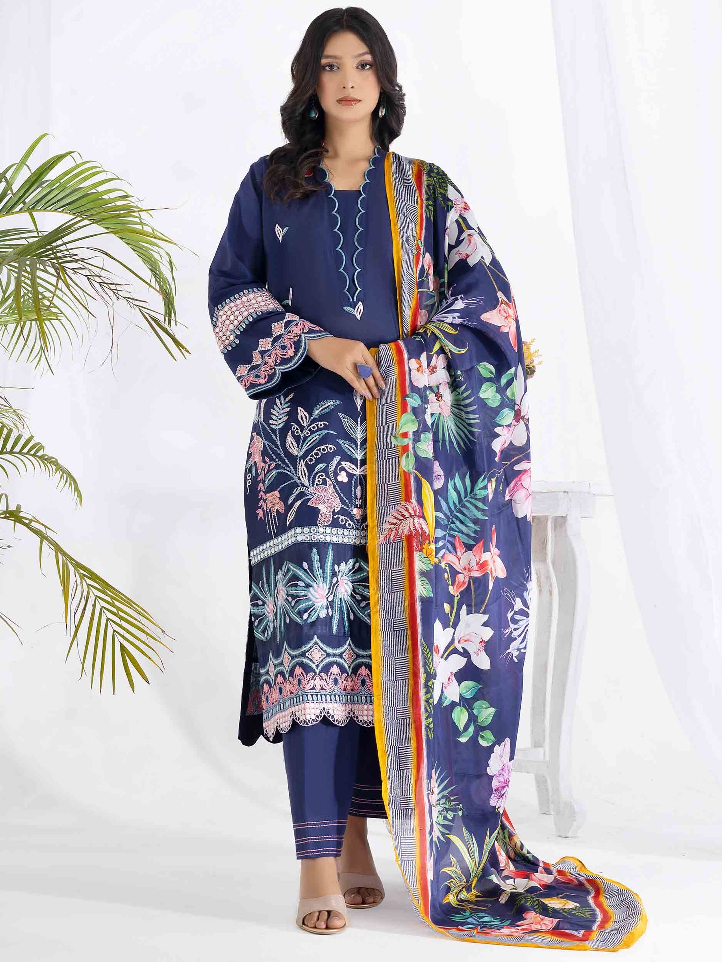 Rabazka Luxury Lawn | 3PC