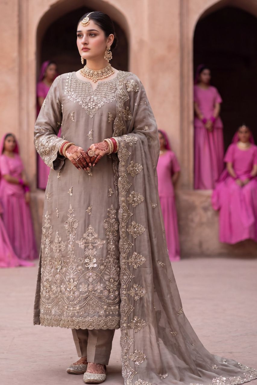 Fatima Bano By Aroob | Dressline | Lava Silk