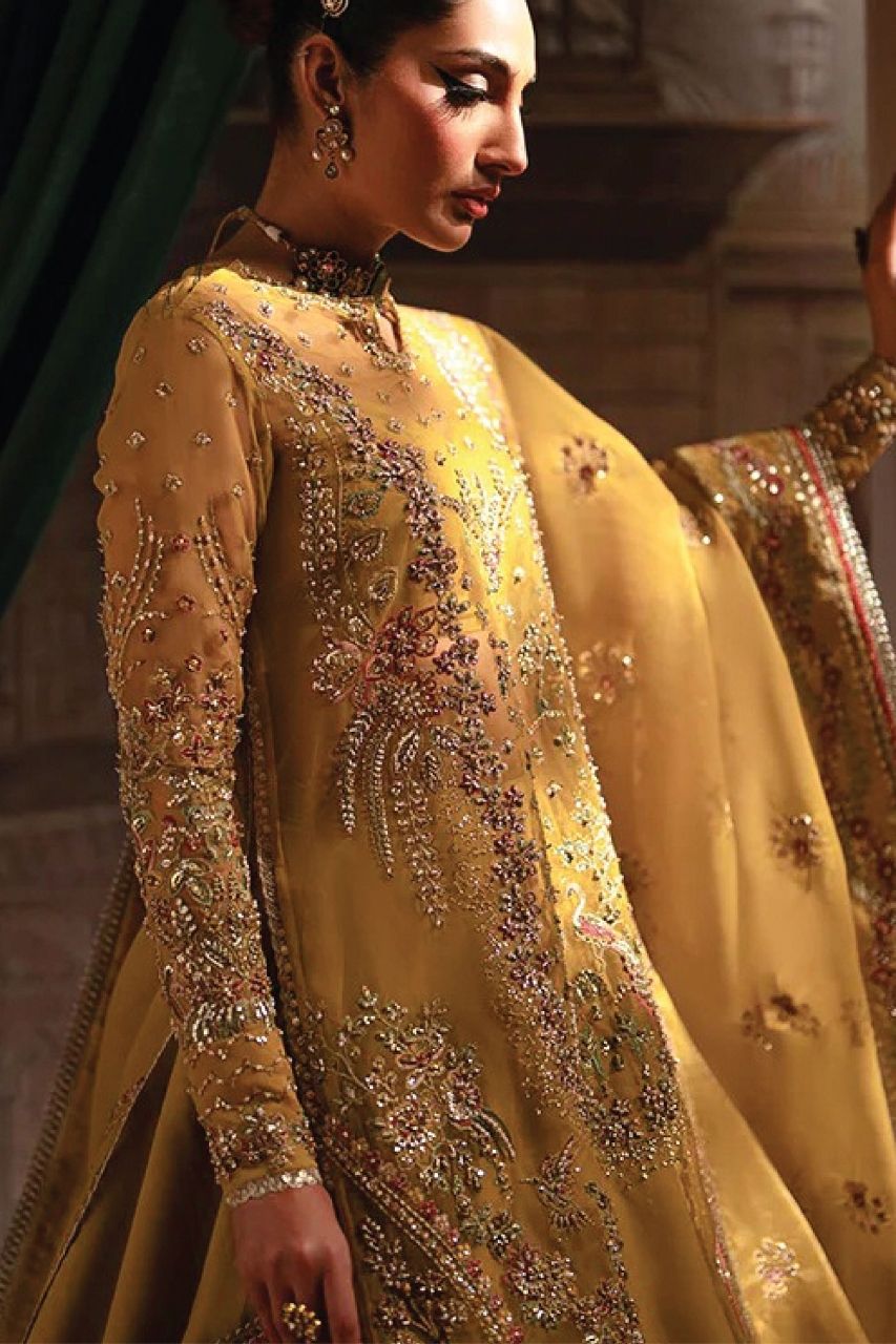 Zaib-o-Zeenat | Dreslsine | Shaista - Organza