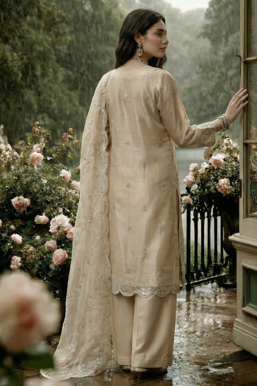 Zaib-o-Zeenat | Dressline | Ulfat - Shesha Silk