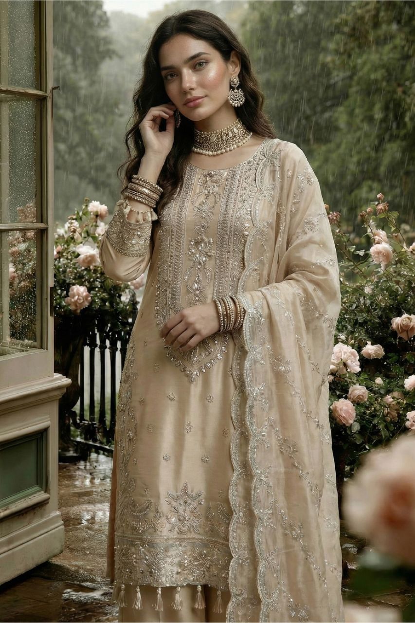 Zaib-o-Zeenat | Dressline | Ulfat - Shesha Silk
