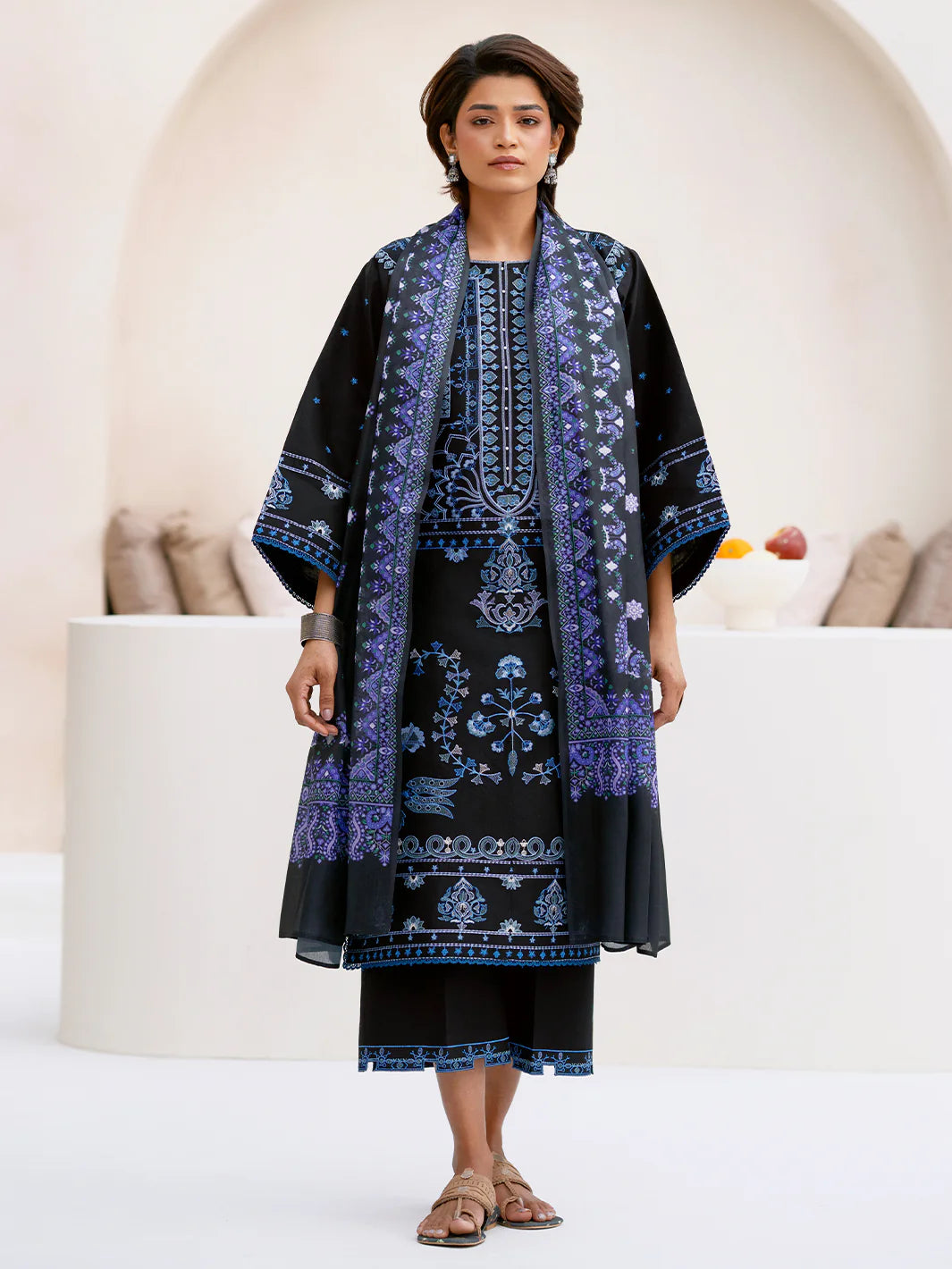Aina by Bin Ilyas luxury Lawn 3-PC