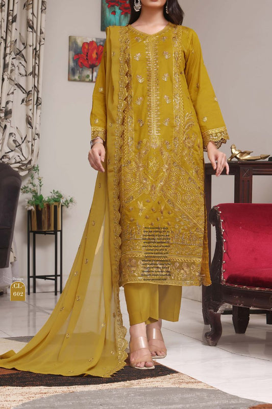 Meherma | Pak Fabrics | Chickenkari Lawn