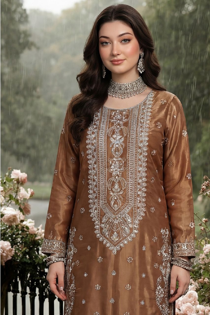 Zaib-o-Zeenat | Dressline | Ulfat - Shesha Silk