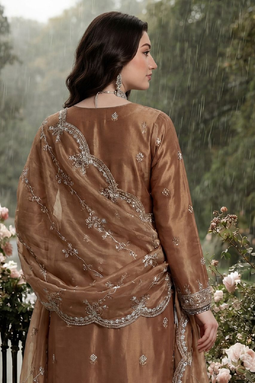 Zaib-o-Zeenat | Dressline | Ulfat - Shesha Silk