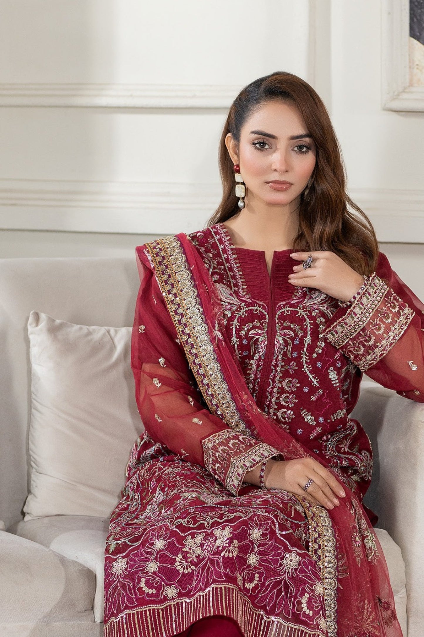 Zoha | Aymen Baloch | Organza