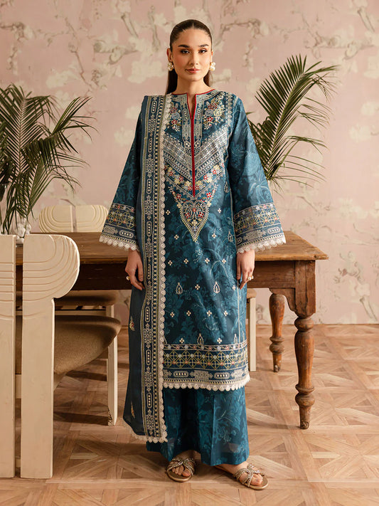 Leila | Mahnur Luxury Lawn | 3PC