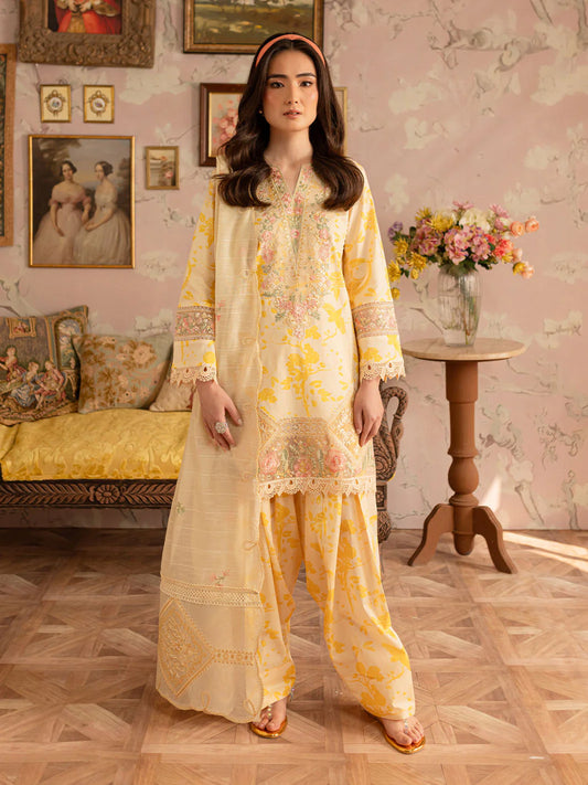 Leila | Mahnur Luxury Lawn | 3PC