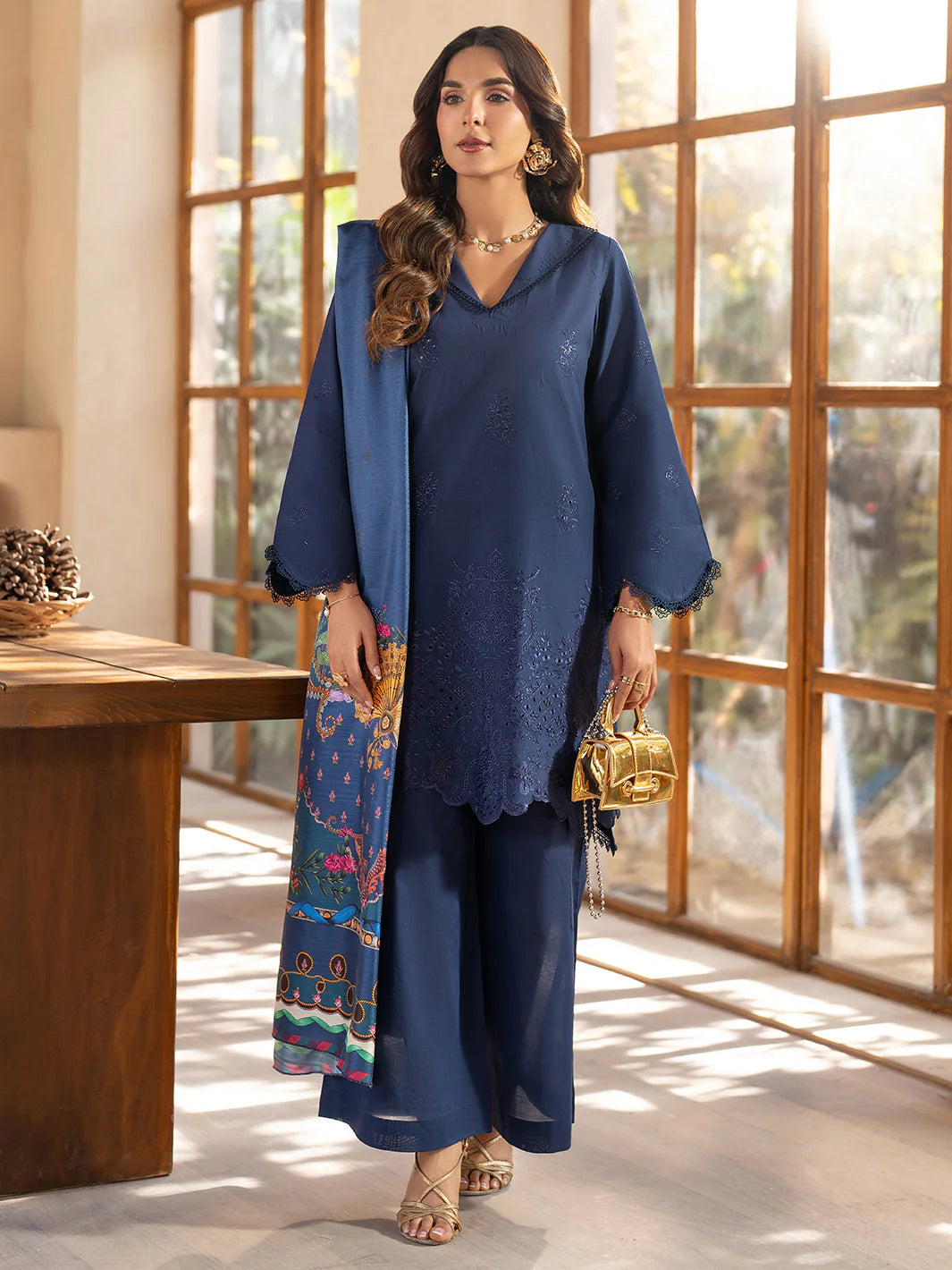 Stella | Mahnur Luxury Lawn | 3PC