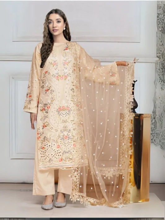 Maria B Luxury Lawn | 3PC