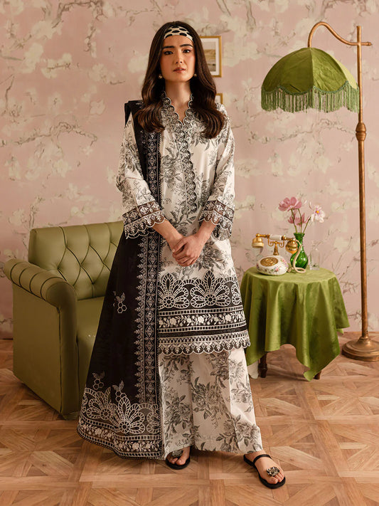 Leila | Mahnur Luxury Lawn | 3PC