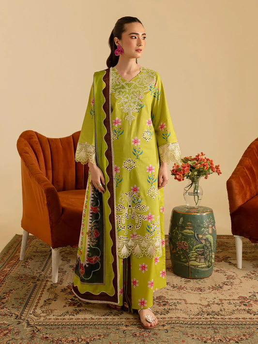 Leila | Mahnur Luxury Lawn | 3PC