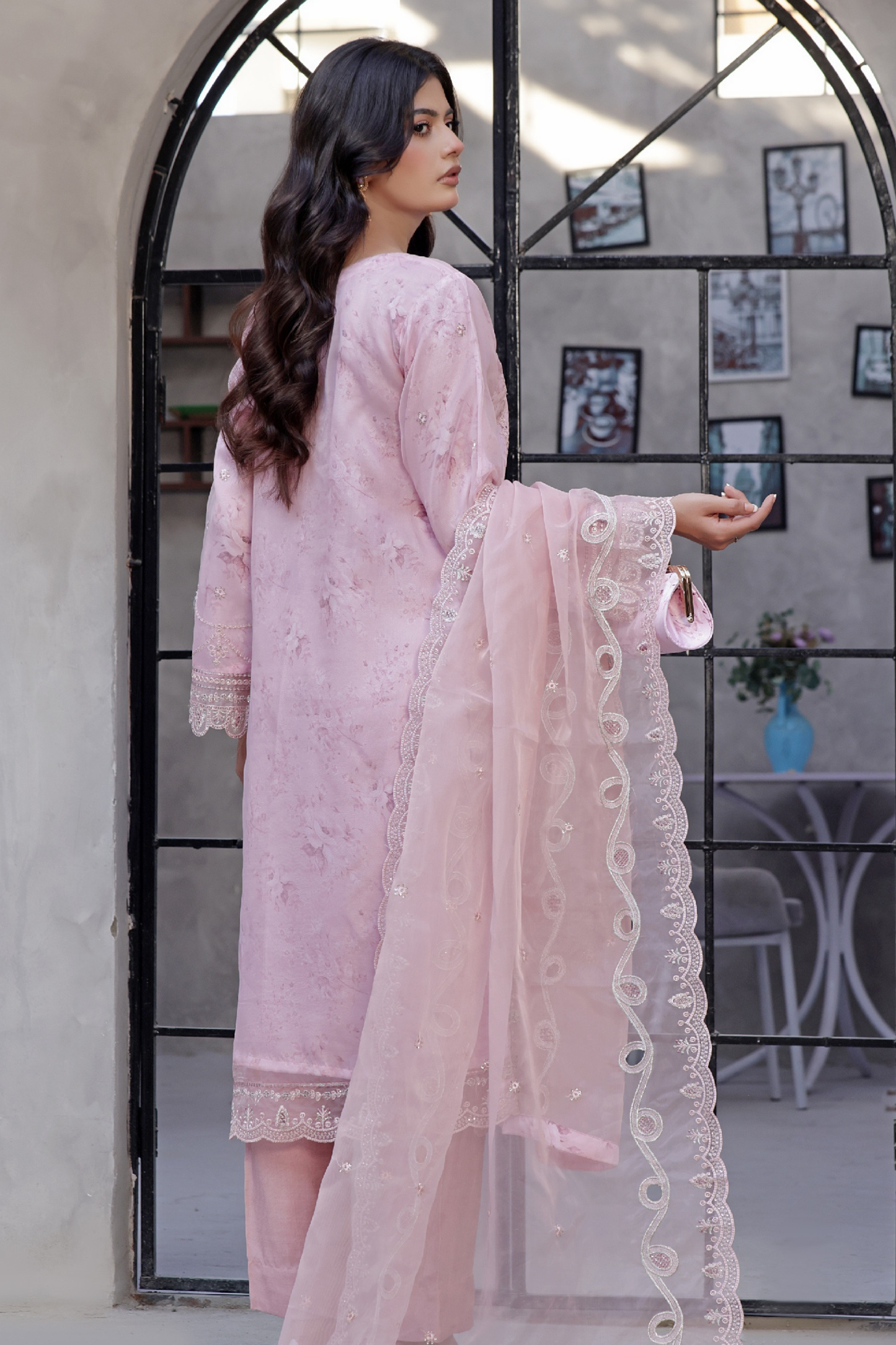 Zaib-o-Zeenat | Dressline | Naaira | Organza-3PC