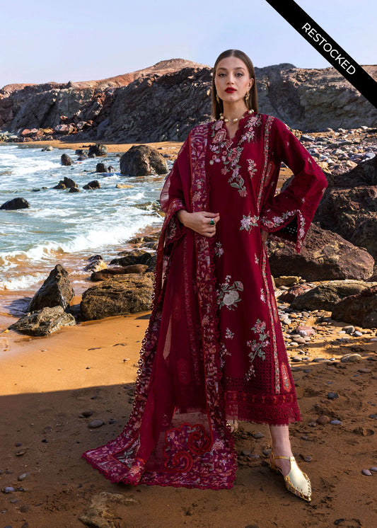 Crimson | Luxury Lawn